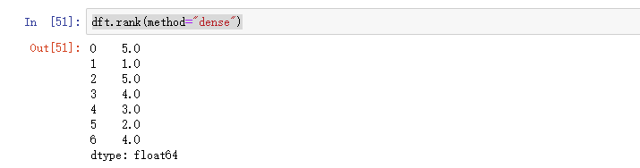 python rank 排名 不带小数 python rank()_rank()_08