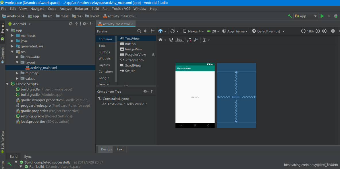 androidstudio 正在加载 android studio的design一直加载_android_27