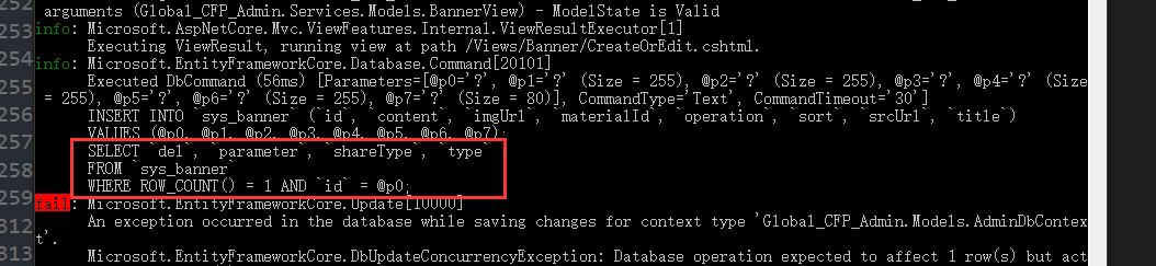 mysql ef core mysql ef core 并发处理_默认值