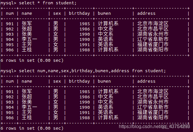 mysql 查询值为0的数据 mysql查询表中数据_mysql 查询值为0的数据_23