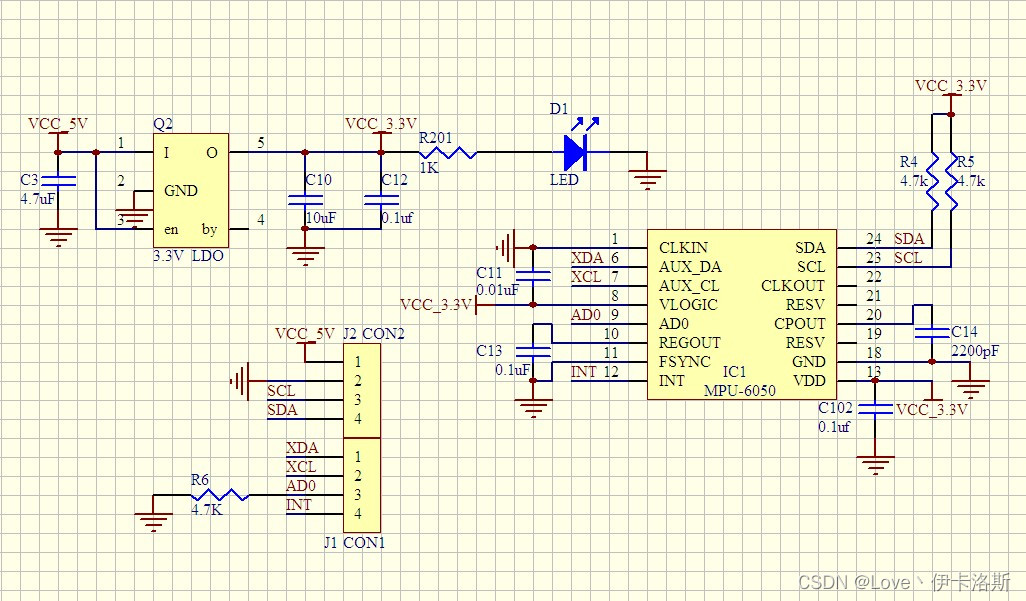 MPU6050使用心得（简单分享一下）_MPU6050_03