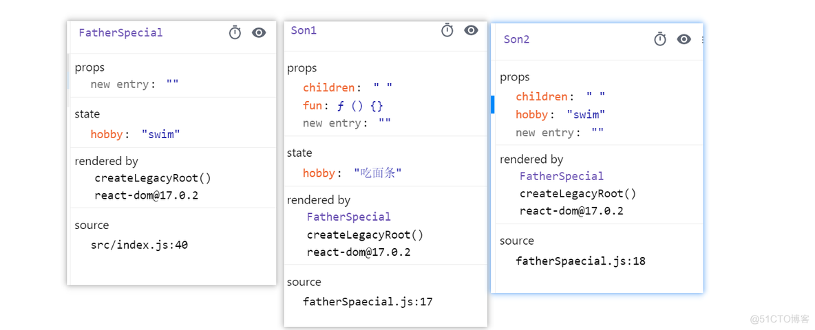 react 组织架构图 react组件三大属性_react_03