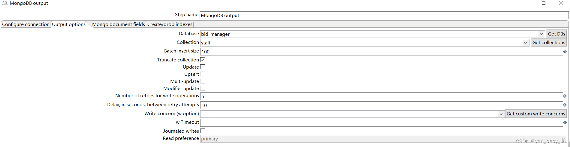 kettle的mongodb delete控件 kettle连接mongodb_字段_16