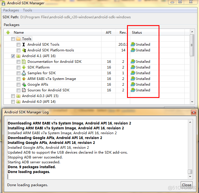 Android sdk manager最新版本 android sdk manager在哪里打开_android_04