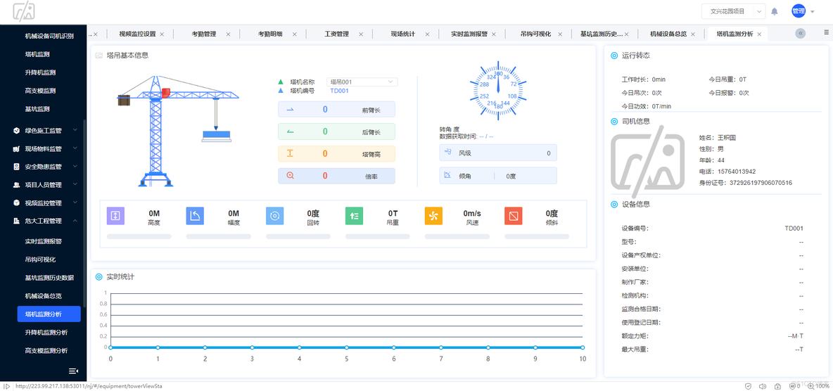 项目工程云平台源码 智慧工地管理 劳务管理、质量安全数据预警、施工现场视频实时监控_数据_06