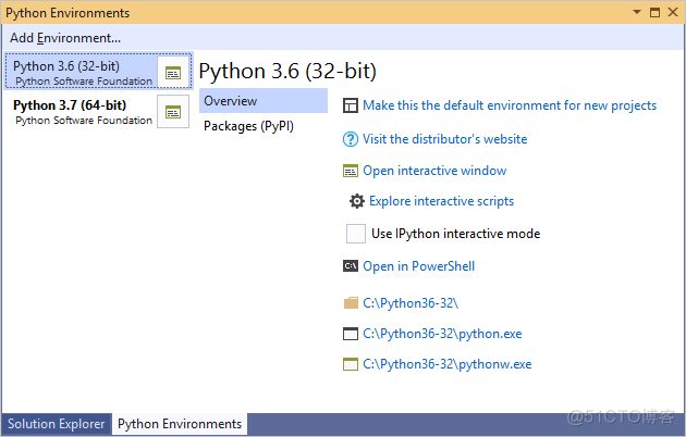 visualstudio python怎么添加模块 visual studio创建python_python_02