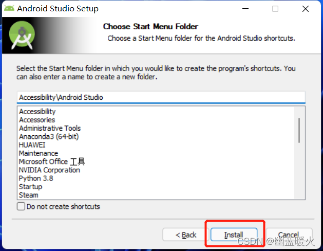 Android studio安装下载教程 android studio 安装教程_Android_10