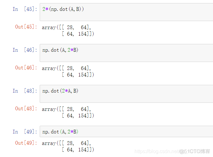 python怎么解矩阵方程组 python如何进行矩阵运算_逆矩阵_18