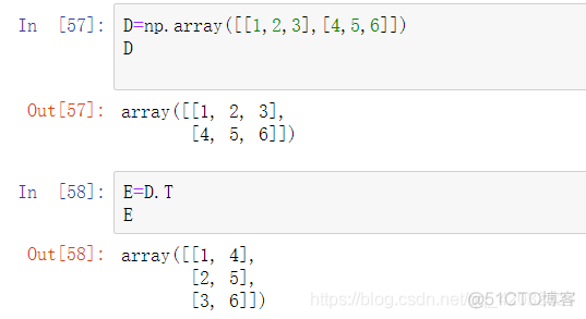 python怎么解矩阵方程组 python如何进行矩阵运算_python_21