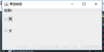 java实现单选,多选 java中单选按钮的方法_多选