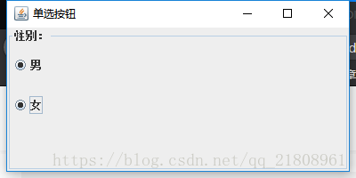 java实现单选,多选 java中单选按钮的方法_java_02