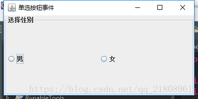 java实现单选,多选 java中单选按钮的方法_java_06