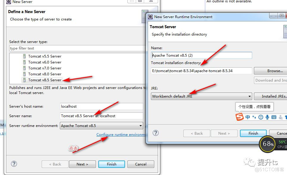 JAVAEE项目怎么启动 eclipse部署javaweb项目_tomcat_11