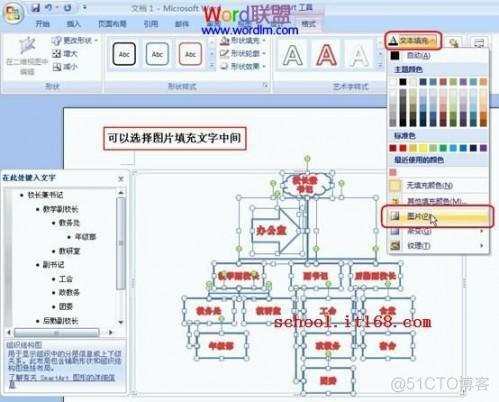 word2003制作架构图 word里面如何做架构图_选项卡_21