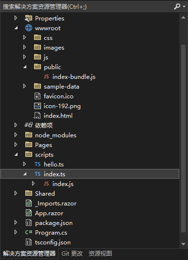 blazor如何使用JavaScript blazor javascript_缓存_20