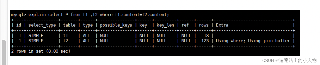 mysql in性能分析 mysql性能问题_sql_04