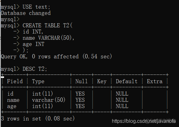 在mysql表中添加数据命令 mysql如何在表中添加数据_字段_06
