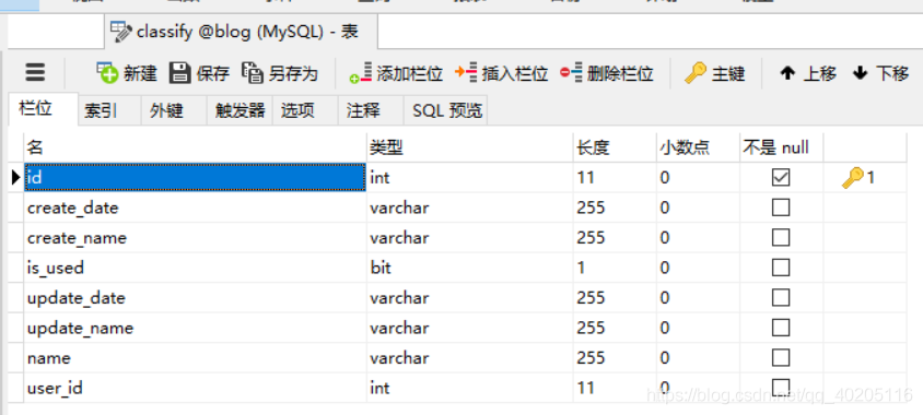 Java博客项目 java个人博客项目_数据字典_03