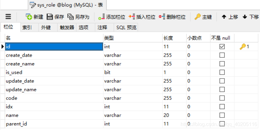 Java博客项目 java个人博客项目_数据字典_07