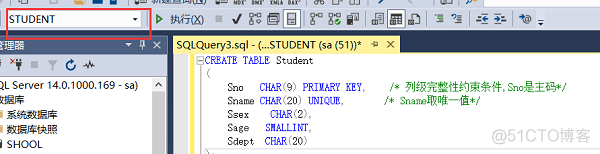 SQL Server使用SQL语句创建表 sql server怎么用语句创建数据库_sql_08