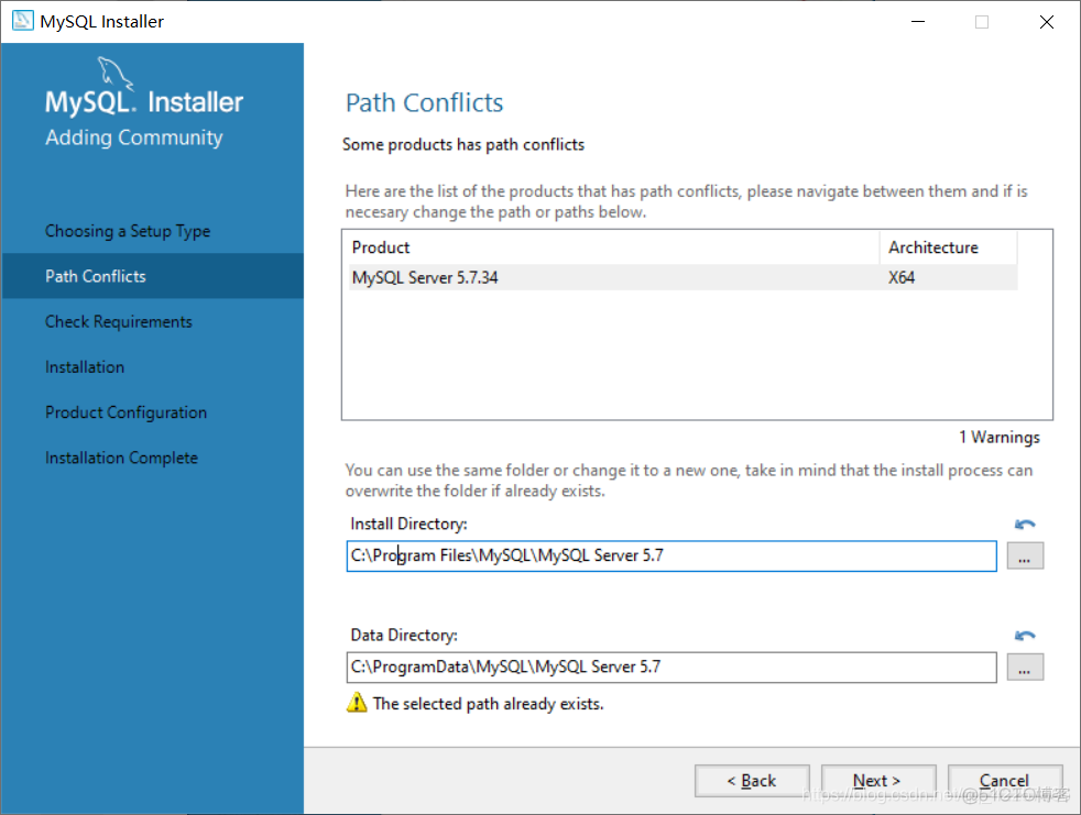 WSL mysql 安装 windows mysql安装教程5.7_mysql_04