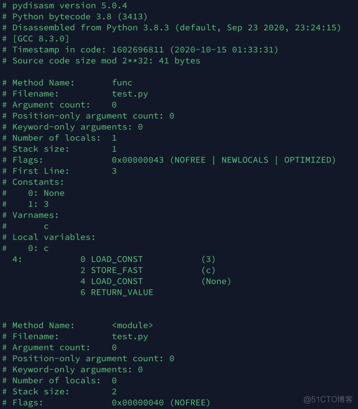 python 调用汇编 python汇编代码_python_03