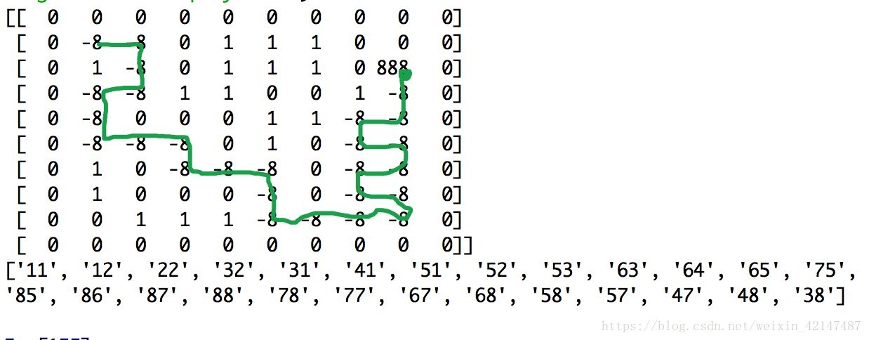 python动态规划求解最短路径问题 python求最短路径迷宫_运行时间