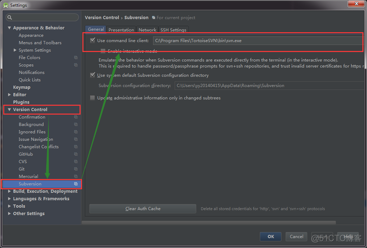 androidstudio 自带svn androidstudio关联svn_Android