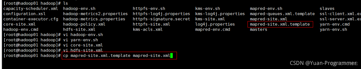hadoop yarn的配置文件 hadoop配置文件在哪_java_05