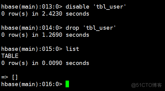 hbase shell 修改表 hbase shell常用命令_数据库_15