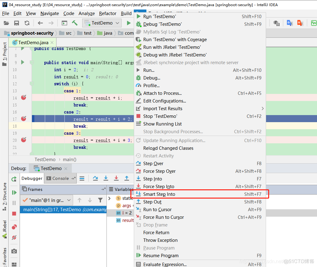 idea 调试java代码 idea调试debug技巧_System_18