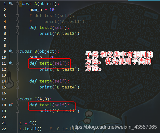 import python 继承父类 python继承多个父类_多继承_02