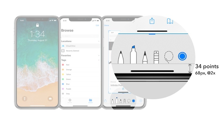 ios开发iphone x尺寸 苹果x设计尺寸规范_官网_12