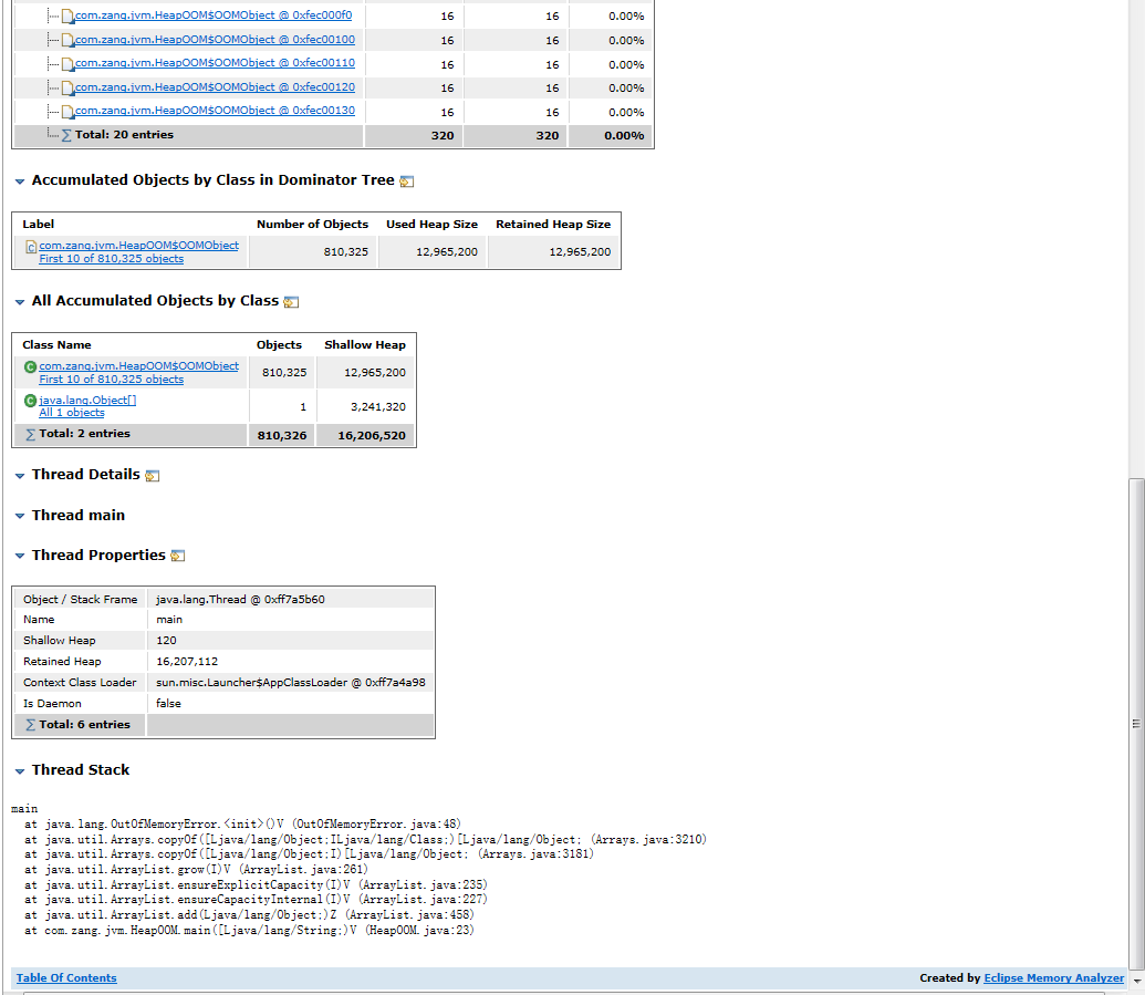 java oom工具 定位问题 java oom分析_java_06