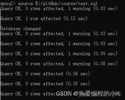 【②MySQL 】：测试数据准备、SQL语句规范与基本操作_MySQL