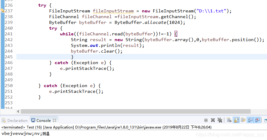 java中nio的三大核心 java nio常用的三个类_System_06