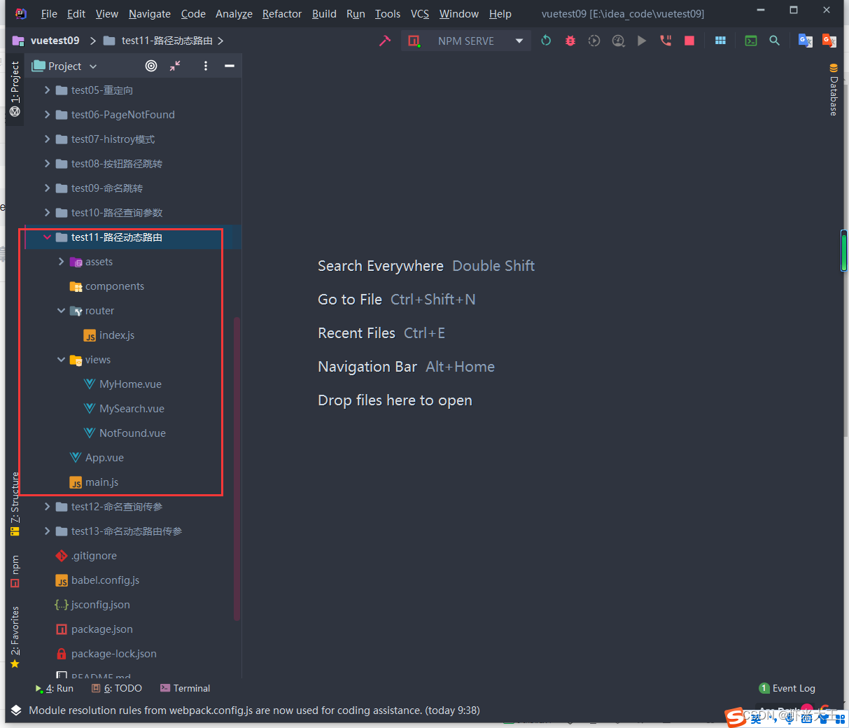 vue vuerouter路径动态路由传参_javascript