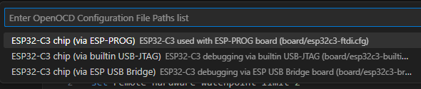 ESP-C3入门22. 基于VSCODE使用内置JTAG调试程序_ide_05