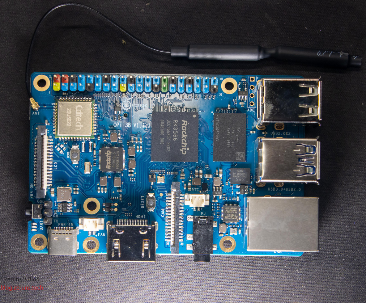 Orange Pi 3B 开发板 开箱评测 和 系统安装教程_香橙派_04