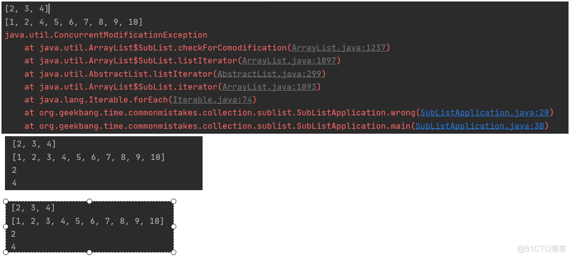 java 什么是业务异常 java业务开发常见错误_List_33