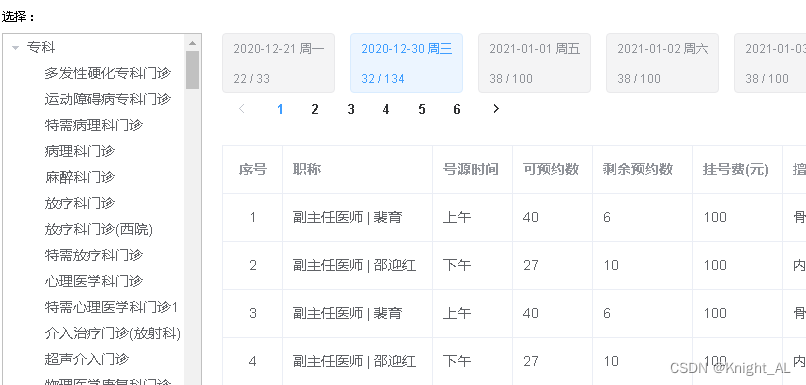 医生排班表mysql如何设计 医院医生排班制度_List_06