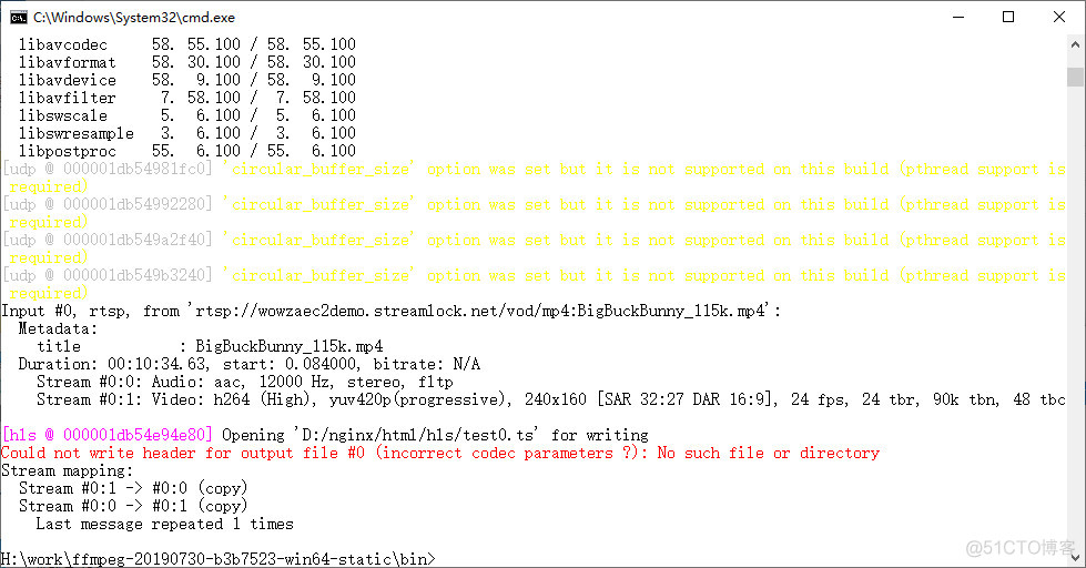python ffmpeg 推流慢 ffmpeg推流hls_hls_07