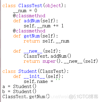 python 类变量 初始化 python 类变量和类方法_Python_80