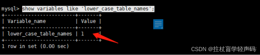 mysql 8严格区分大小写吗 mysql8不区分大小写_mysql_04