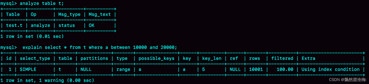 mysql 两个环境走的索引不一样 mysql会走多个索引么_数据库_06