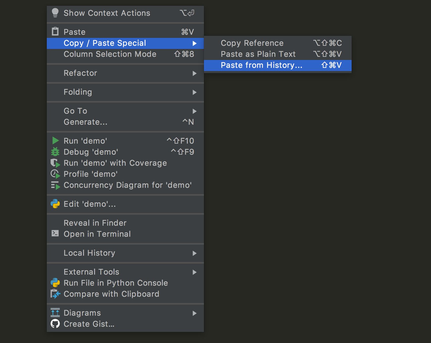 逐行运行 python IDE pycharm逐行执行_pycharm_41