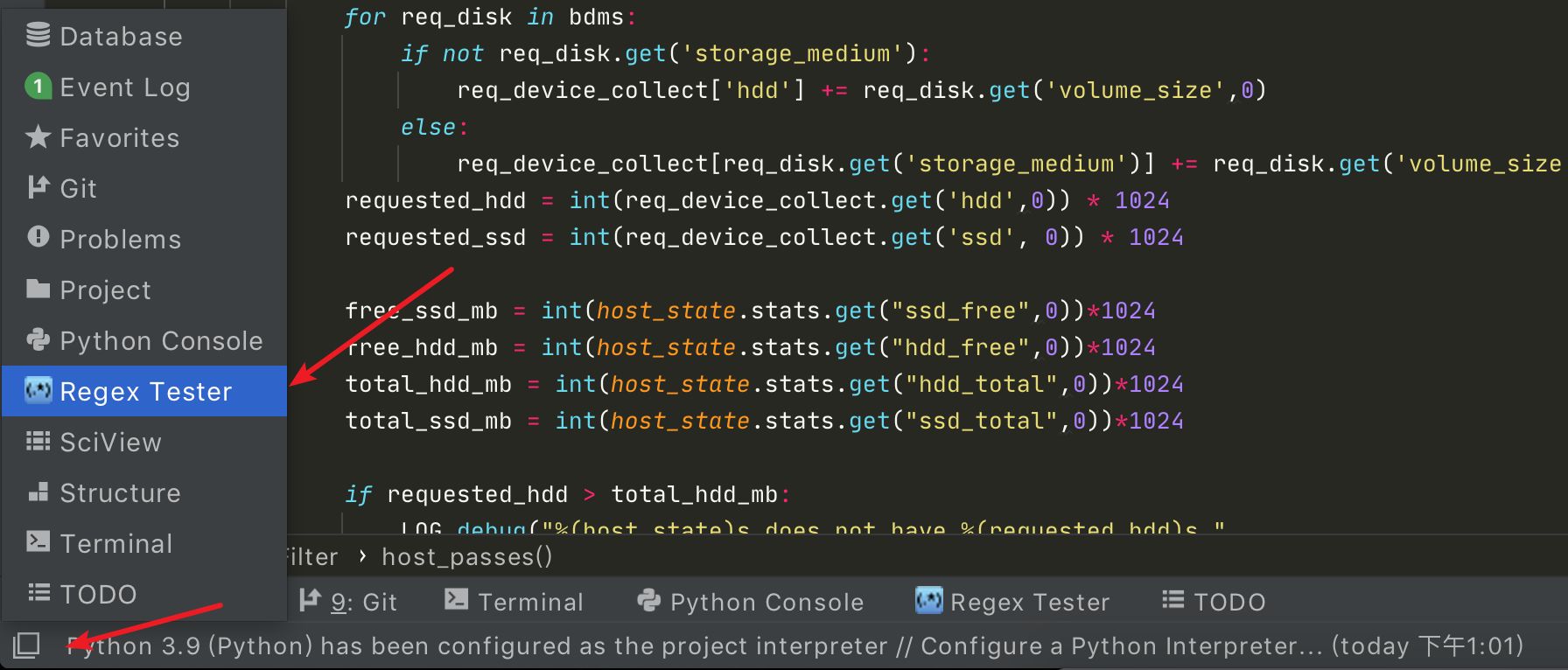 逐行运行 python IDE pycharm逐行执行_pycharm_130