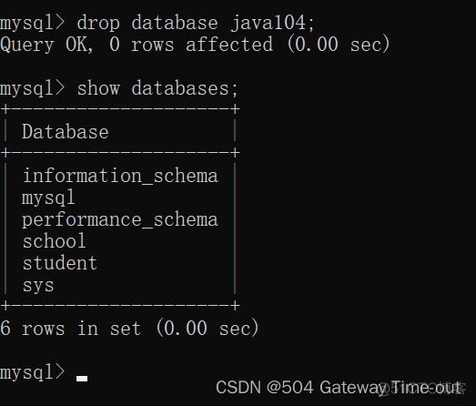 mysql没有user库 mysql没有数据库_数据库_04