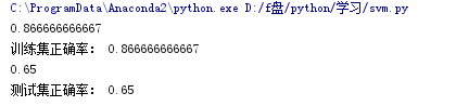 python sklearn cluster没有了 python sklearn svm_随机数_04