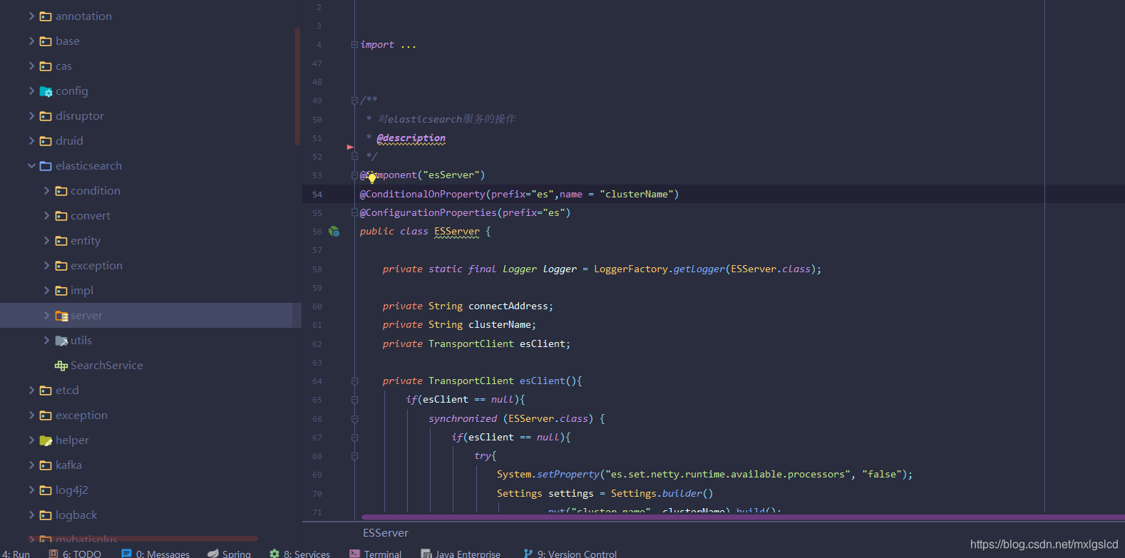 es 查询 数据总数 java es查询java代码_List